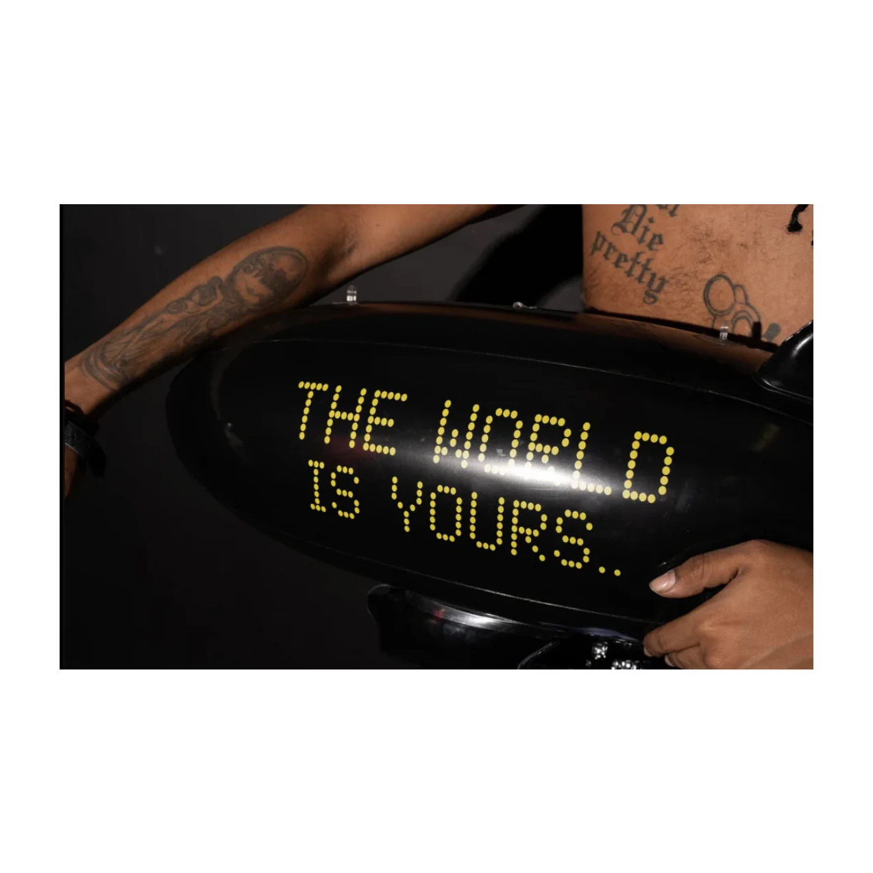 "BLIMP" THE WORLD IS YOURS