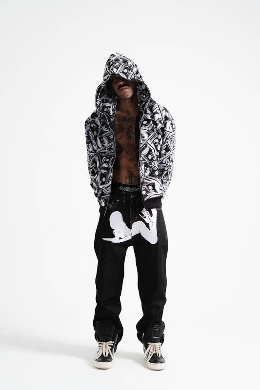 Benjamin Franklin Full-Zip (Black)