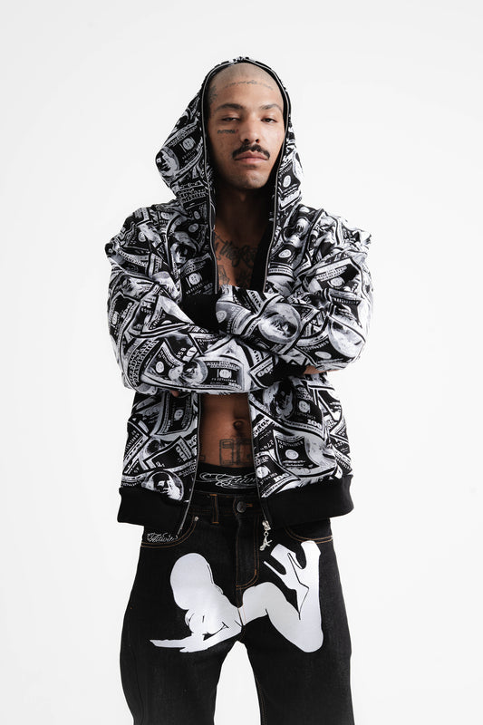 Benjamin Franklin Full-Zip (Black)