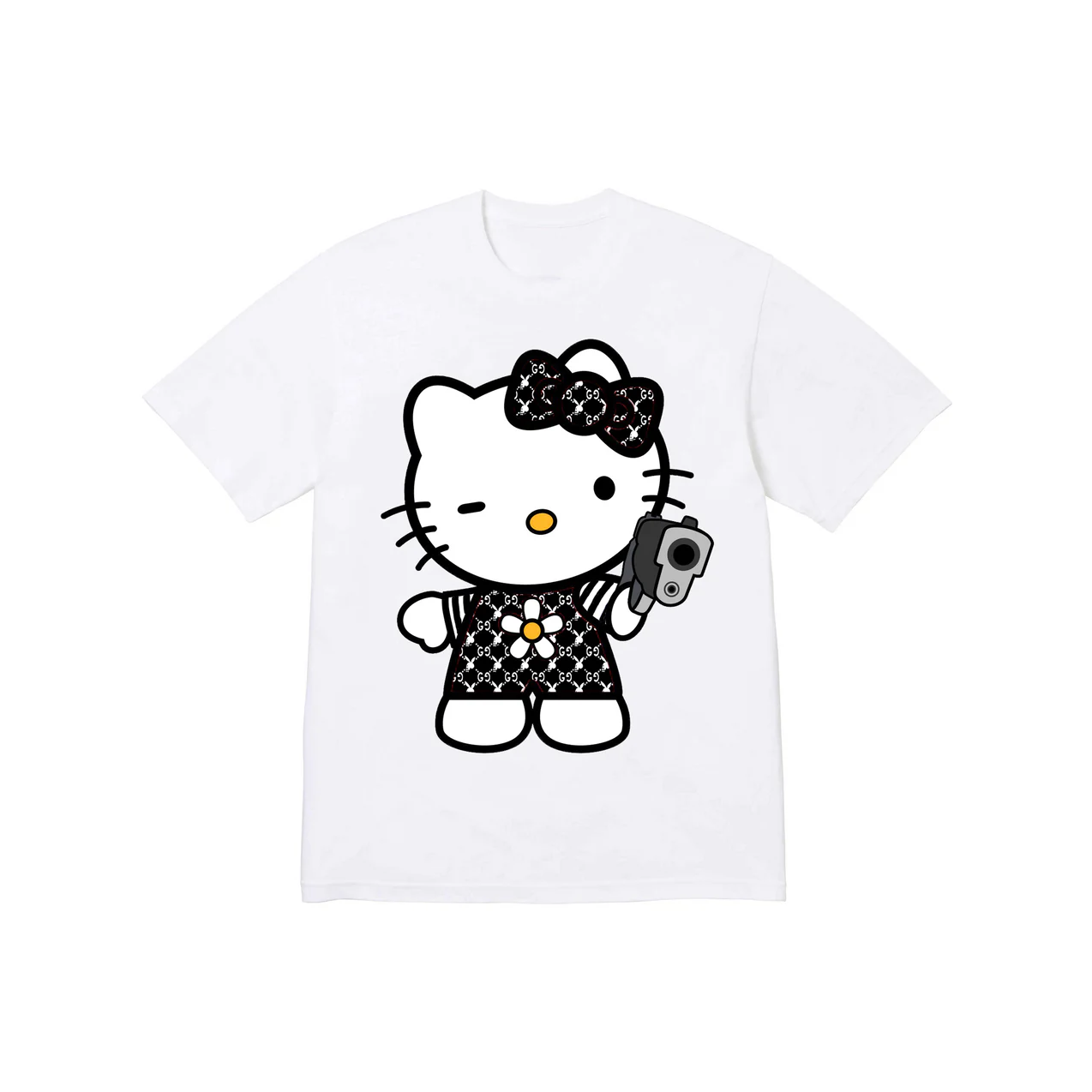 HELLO BLICKY TEE (BLACK)