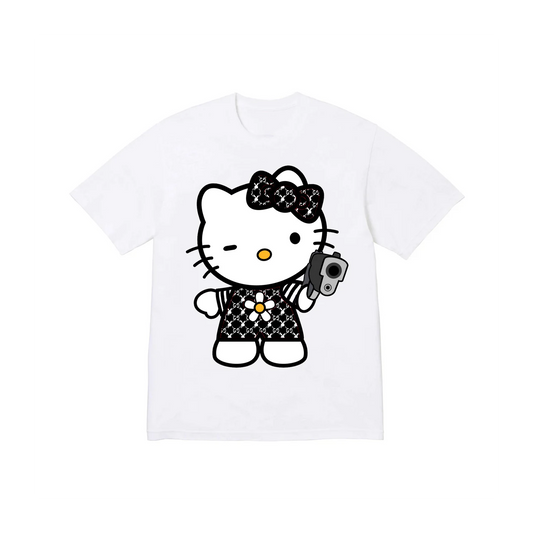 HELLO BLICKY TEE (BLACK)