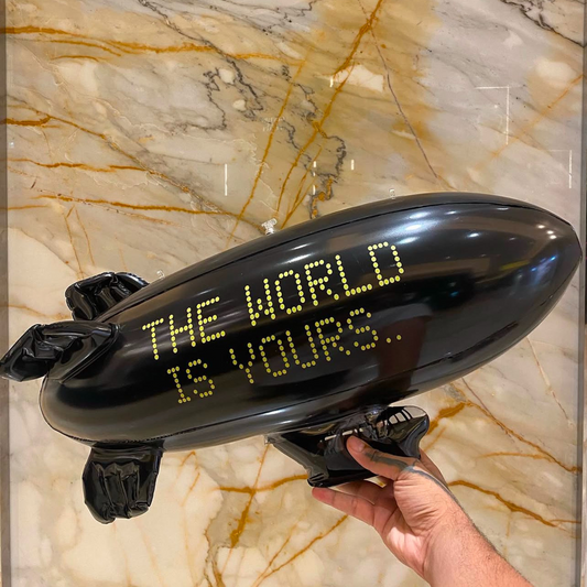 BLIMP "THE WORLD IS YOURS"