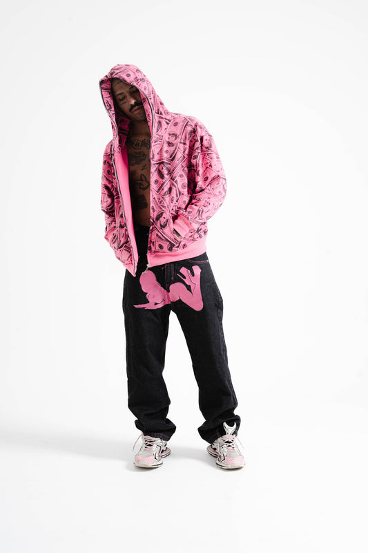 Benjamin Franklin Full-Zip (Pink)