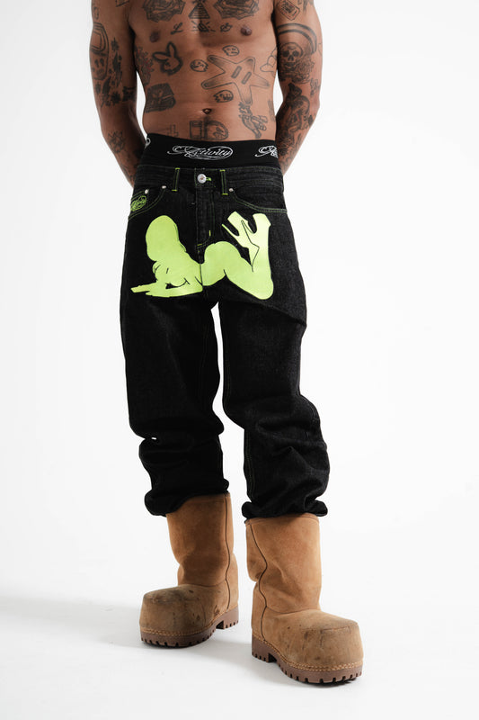 Stripper Denim (Slime Green)